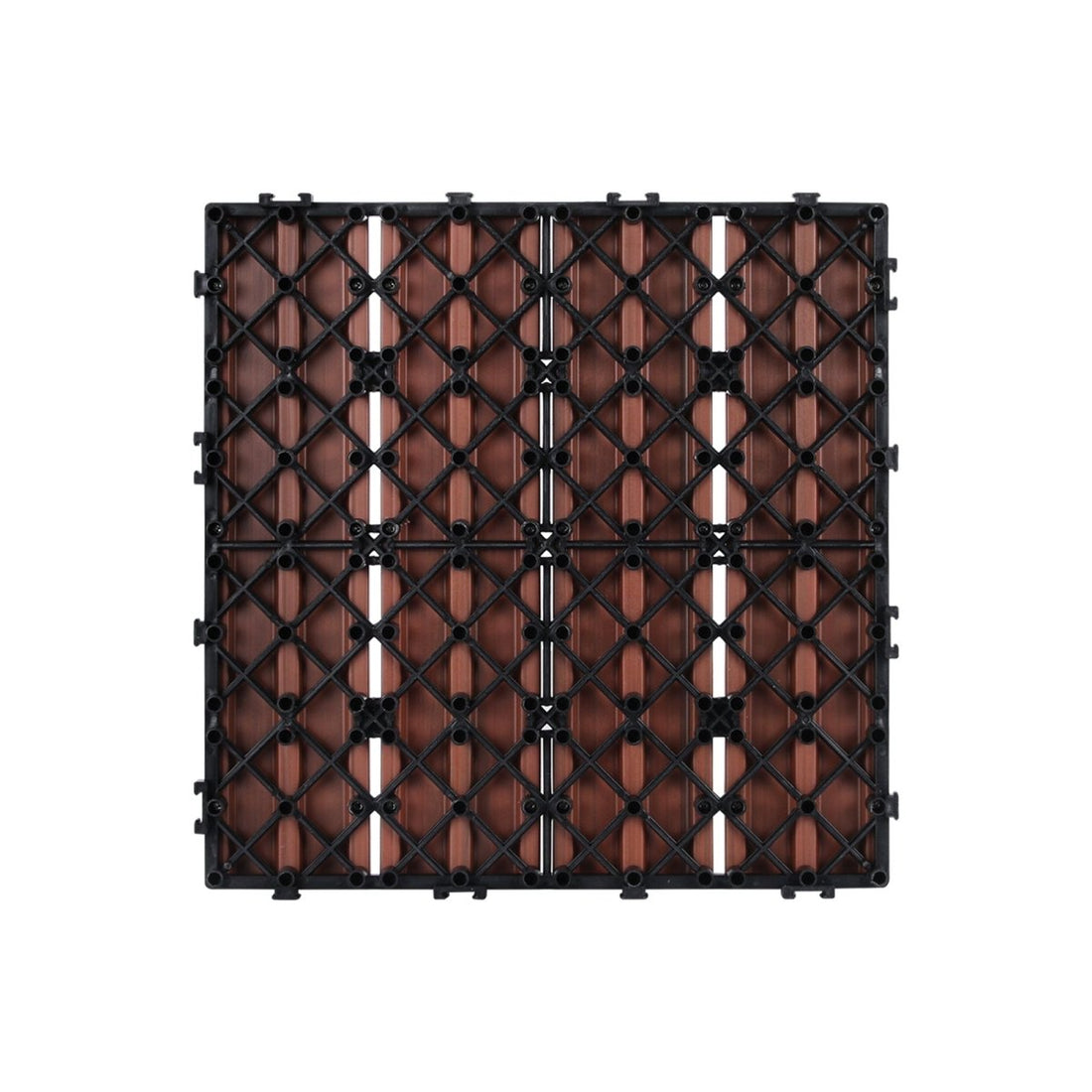 Lazy Tiles Decking Tile - Cherry Red - Lazy Tiles