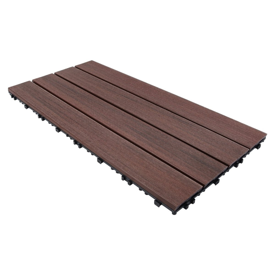 Lazy Tiles Decking Tile Plus - Cherry Red - Lazy Tiles