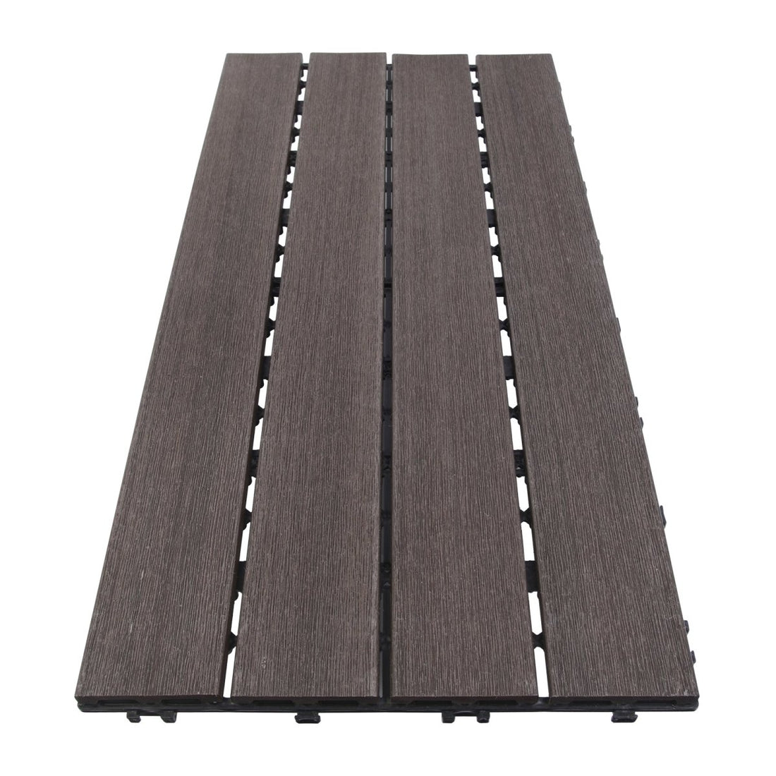 Lazy Tiles Decking Tile Plus - Walnut - Lazy Tiles
