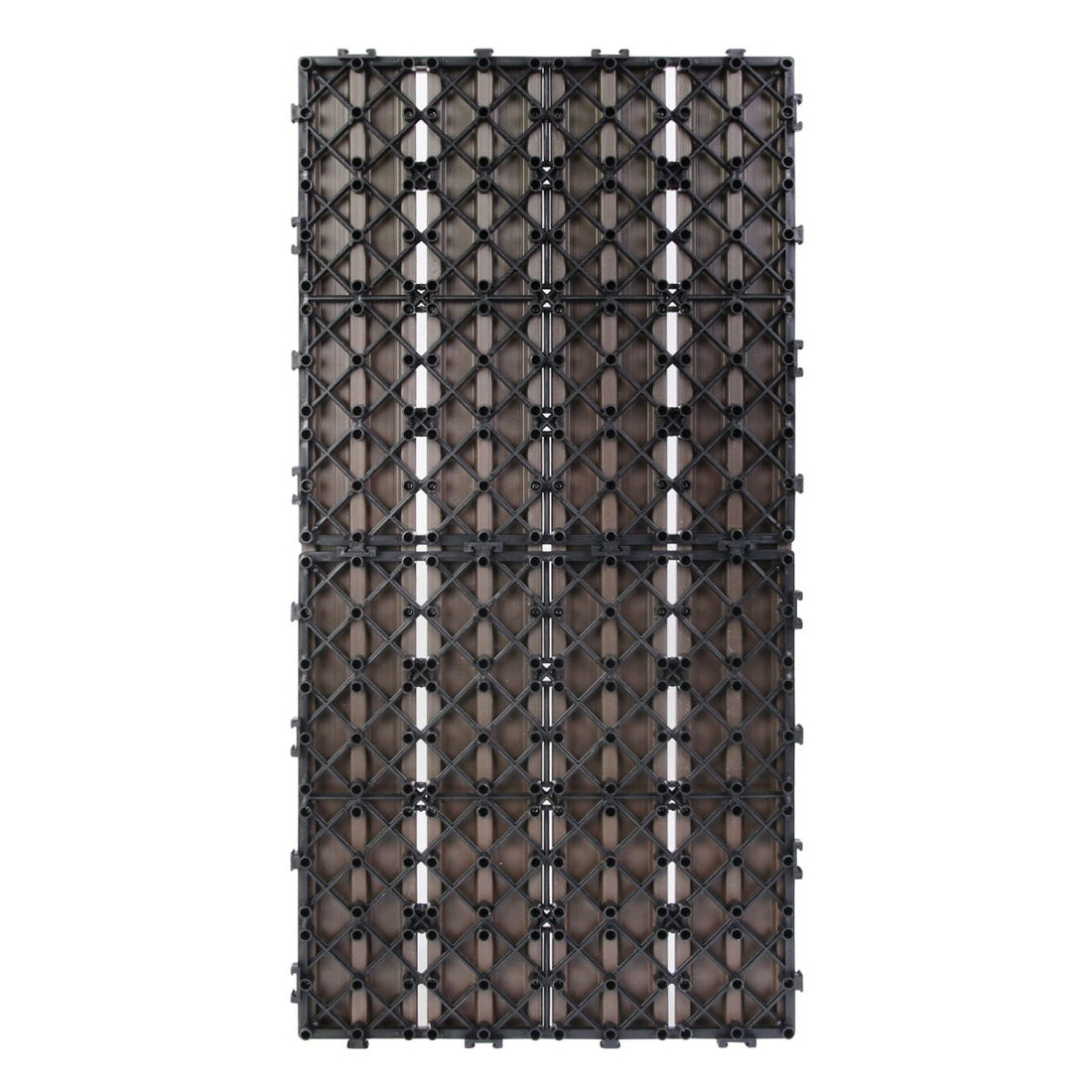Lazy Tiles Decking Tile Plus - Walnut - Lazy Tiles