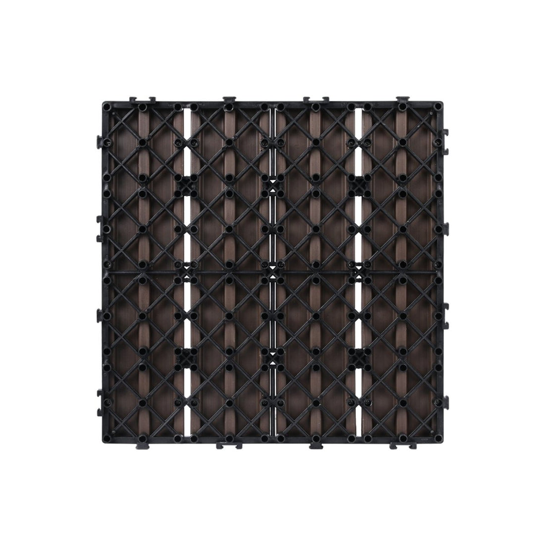 Lazy Tiles Decking Tile - Walnut - Lazy Tiles