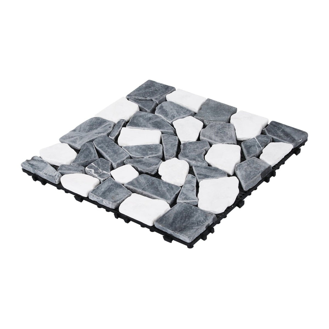 Lazy Tiles Stone Tile - Grey/Beige - Lazy Tiles