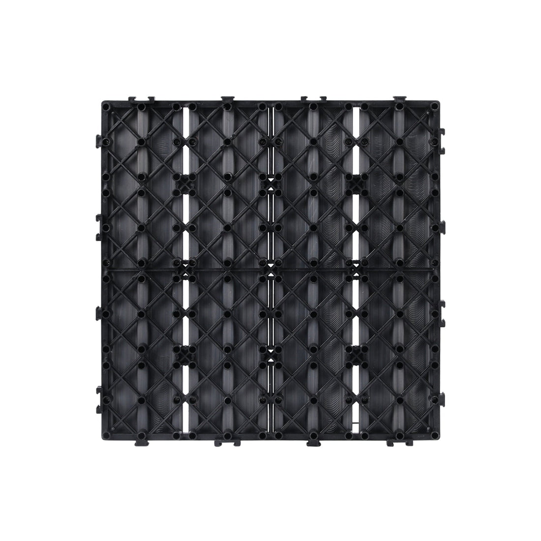 WPC Wood Decking Tile - Indoor & Outdoor Tile - Ash - Lazy Tiles