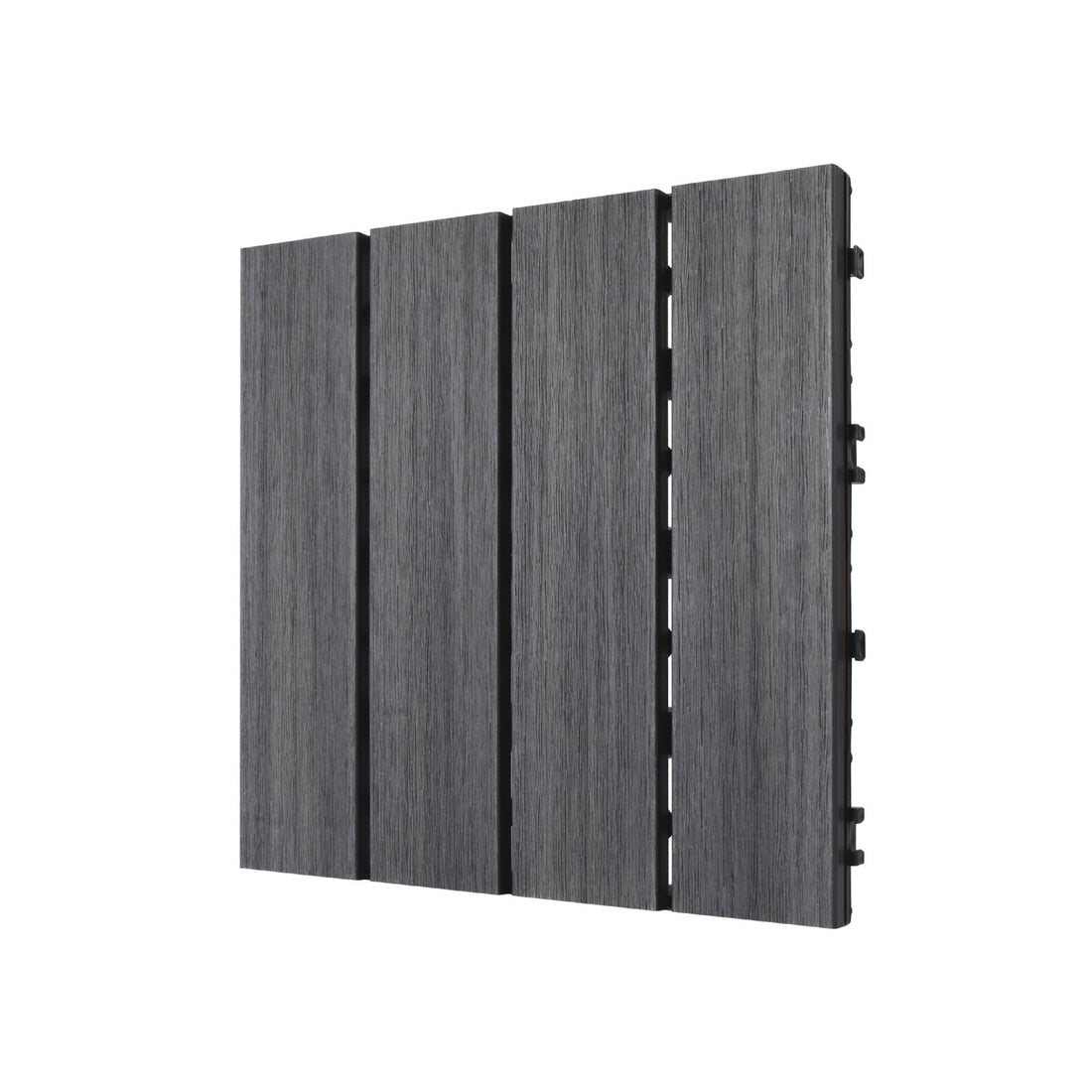 WPC Wood Decking Tile - Indoor & Outdoor Tile - Ash - Lazy Tiles
