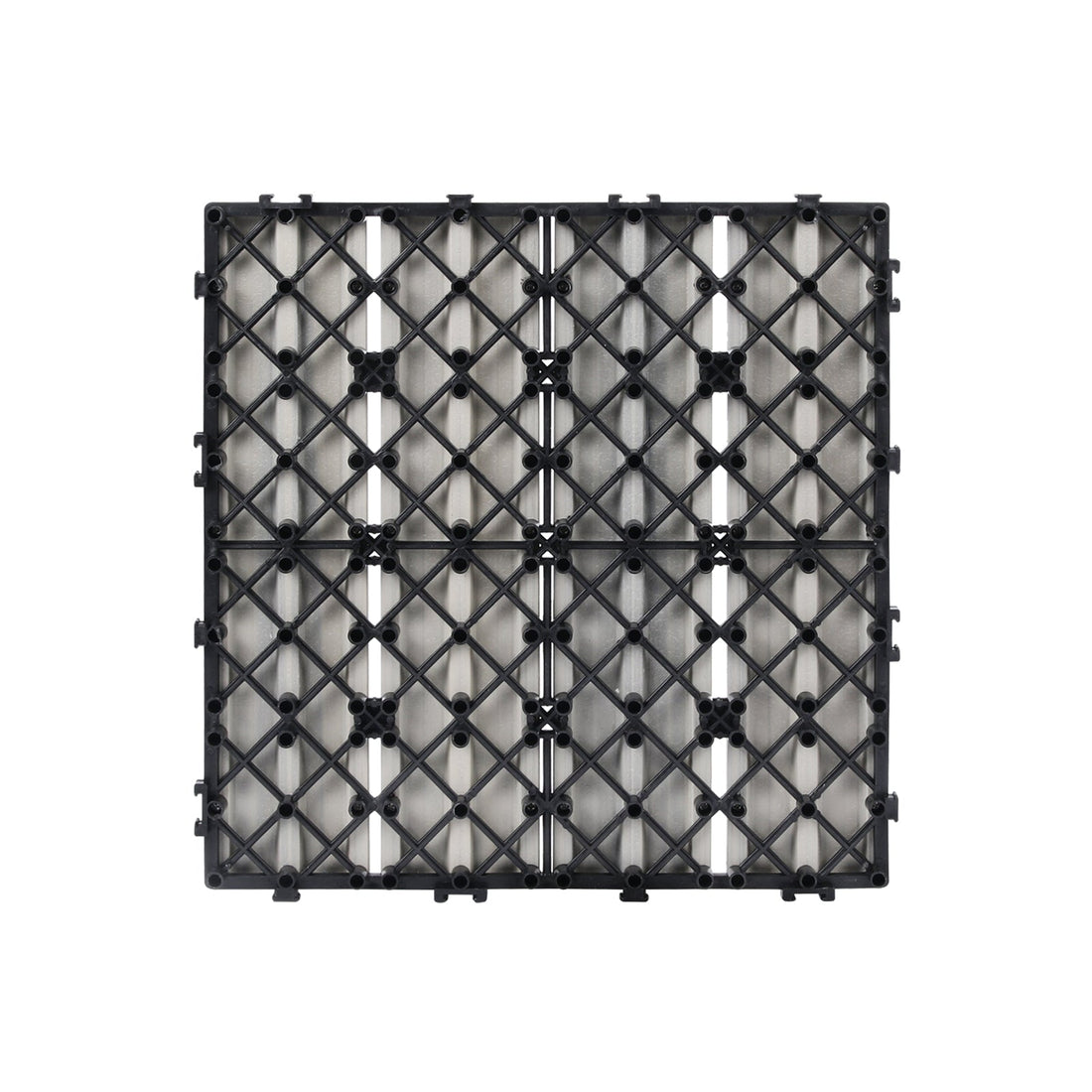 WPC Wood Decking Tile - Indoor & Outdoor Tile - Sky Grey - Lazy Tiles