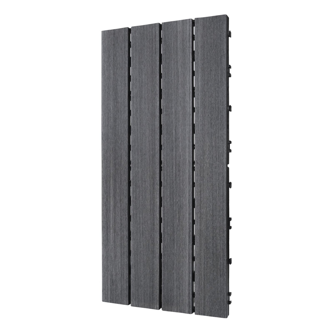 WPC Wood Decking Tile Plus - Indoor & Outdoor Tile - Ash - Lazy Tiles