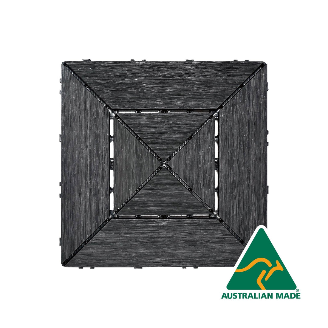 WPC Wood Decking Tile - Indoor & Outdoor Tile - Ash - Australian Made - D1 - Lazy Tiles