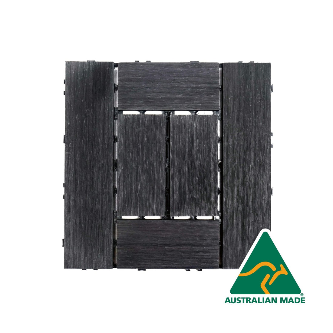 WPC Wood Decking Tile - Indoor & Outdoor Tile - Ash - Australian Made - D3 - Lazy Tiles